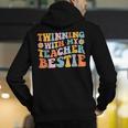 Twinning With My Teacher Bestie Twin Day Matching For Men Women Kids Men's Hoodie Back Print, funny gift