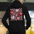 Valentine You Are Loved Worthy Enough Candy Heart Teacher For Men Women Girls Kids Men's Hoodie Back Print, funny gift