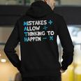 Vintage Math Teacher Saying Men's Hoodie Back Print, funny gift