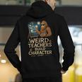 Weird Teachers Build Character Van Bigfoot Art Men's Hoodie Back Print, funny gift Weird Teachers Build Character Van Bigfoot Art Men's Hoodie Back Print, funny gift