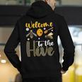 Welcome To The Hive Bee Teacher Back To School Men's Hoodie Back Print, funny gift Welcome To The Hive Bee Teacher Back To School Men's Hoodie Back Print, funny gift