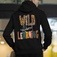 Wild About Learning Teacher Back To School Teaching Men's Hoodie Back Print, funny gift Wild About Learning Teacher Back To School Teaching Men's Hoodie Back Print, funny gift