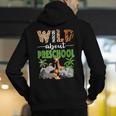 Wild About Preschool Teacher Student Preschool Zoo Safari Men's Hoodie Back Print, funny gift Wild About Preschool Teacher Student Preschool Zoo Safari Men's Hoodie Back Print, funny gift