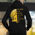 Yoga Meditation Buddha Yoga Teacher T-Shirt Men's Hoodie Back Print, funny gift