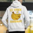 1st Grade Is Bananas Teacher Teaching Back To School Men's Hoodie Back Print, funny gift 1st Grade Is Bananas Teacher Teaching Back To School Men's Hoodie Back Print, funny gift