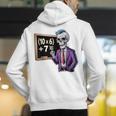 67 Math Teacher Meme Brainrot Six Seven Halloween Equation Men's Hoodie Back Print, funny gift