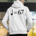 67 Music Meme Slang Musician Kids Music Teacher Men's Hoodie Back Print, funny gift 67 Music Meme Slang Musician Kids Music Teacher Men's Hoodie Back Print, funny gift