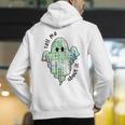 AAC Ghost Tell Me About It Speech Pathology AAC Sped Teacher Men's Hoodie Back Print, funny gift