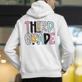 Back To School Third Grade Teacher First Day Of 3rd Grade Men's Hoodie Back Print, First Grade Teacher Hoodies, funny gift Back To School Third Grade Teacher First Day Of 3rd Grade Men's Hoodie Back Print, First Grade Teacher Hoodies, funny gift