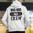 Boo Boo Crew First Aid School Nurse Day Care Teacher Men's Hoodie Back Print, funny gift