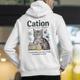 Cation Shirt Cat Science Chemistry Teacher Chemist Pun Men's Hoodie Back Print, Science Teacher Hoodies, funny gift Cation Shirt Cat Science Chemistry Teacher Chemist Pun Men's Hoodie Back Print, Science Teacher Hoodies, funny gift