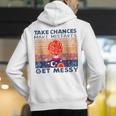 Take Chances Make Mistakes Get Messy Vintage Teacher Life Men's Hoodie Back Print, funny gift Take Chances Make Mistakes Get Messy Vintage Teacher Life Men's Hoodie Back Print, funny gift