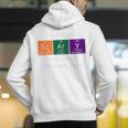 Chemisty Science Teacher Periodic Table Halloween Men's Hoodie Back Print, Science Teacher Hoodies, funny gift