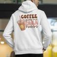Coffee Gives Me Para Powers Parapro Teacher Squad Men's Hoodie Back Print, funny gift Coffee Gives Me Para Powers Parapro Teacher Squad Men's Hoodie Back Print, funny gift