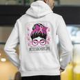 CTE Teacher In October We Wear Pink Breast Cancer Awareness Men's Hoodie Back Print, funny gift CTE Teacher In October We Wear Pink Breast Cancer Awareness Men's Hoodie Back Print, funny gift
