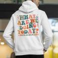 What Are We Doing Today Physical Education PE Teacher Women Men's Hoodie Back Print, Pe Teacher Hoodies, funny gift What Are We Doing Today Physical Education PE Teacher Women Men's Hoodie Back Print, Pe Teacher Hoodies, funny gift