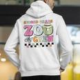 Field Zoo Trip Shirt For Teacher Second Grade Crew Men's Hoodie Back Print, funny gift