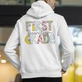 First Grade Dream Team Back To School 1st Grade Teacher Men's Hoodie Back Print, First Grade Teacher Hoodies, funny gift