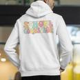 Groovy School Counselor Back To School Teacher Counseling Men's Hoodie Back Print, Groovy Teacher Hoodies, funny gift Groovy School Counselor Back To School Teacher Counseling Men's Hoodie Back Print, Groovy Teacher Hoodies, funny gift