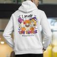Halloween Teacher Smell a Tiny Human Ghost Spooky Season Men's Hoodie Back Print, funny gift Halloween Teacher Smell a Tiny Human Ghost Spooky Season Men's Hoodie Back Print, funny gift