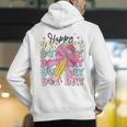 Happy Dot Day 2025 Coquette Bow Teachers Kids Boys Girls Men's Hoodie Back Print, funny gift Happy Dot Day 2025 Coquette Bow Teachers Kids Boys Girls Men's Hoodie Back Print, funny gift