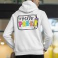 Hello Pre-K Team Preschool Teacher Kids Back To School Men's Hoodie Back Print, funny gift Hello Pre-K Team Preschool Teacher Kids Back To School Men's Hoodie Back Print, funny gift