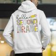 Hello Second Grade Team 2nd Grade Back To School Teacher Kid Men's Hoodie Back Print, 2nd Grade Teacher Hoodies, funny gift Hello Second Grade Team 2nd Grade Back To School Teacher Kid Men's Hoodie Back Print, 2nd Grade Teacher Hoodies, funny gift