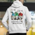 It's Fine We'Re Fine Gnome Pre-K Teacher Christmas Light For Men Women Men's Hoodie Back Print, funny gift It's Fine We'Re Fine Gnome Pre-K Teacher Christmas Light For Men Women Men's Hoodie Back Print, funny gift