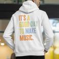 It's A Good Day To Make Music Music Lover Teacher Men's Hoodie Back Print, funny gift It's A Good Day To Make Music Music Lover Teacher Men's Hoodie Back Print, funny gift