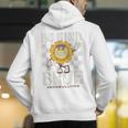 Be Kind Unity Day Orange Anti Bullying For Kids Teachers Men's Hoodie Back Print, funny gift