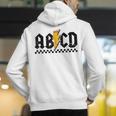 Lightning Pencil Rock'n Roll ABCD Teacher Back To School Kid Men's Hoodie Back Print, funny gift Lightning Pencil Rock'n Roll ABCD Teacher Back To School Kid Men's Hoodie Back Print, funny gift