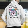 Little Miss Stem Teacher Men's Hoodie Back Print, funny gift Little Miss Stem Teacher Men's Hoodie Back Print, funny gift