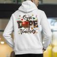 One Dope Teacher Men's Hoodie Back Print, funny gift One Dope Teacher Men's Hoodie Back Print, funny gift