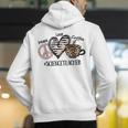 Peace Love Coffee Science Teacher Men's Hoodie Back Print, Science Teacher Hoodies, funny gift Peace Love Coffee Science Teacher Men's Hoodie Back Print, Science Teacher Hoodies, funny gift