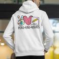 Peace Love Visuals Special Education Teacher Dream Team Men's Hoodie Back Print, funny gift Peace Love Visuals Special Education Teacher Dream Team Men's Hoodie Back Print, funny gift
