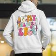 Retro Groovy In My Teaching Era Best Teacher Appreciation Men's Hoodie Back Print, Groovy Teacher Hoodies, funny gift