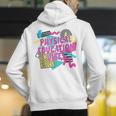 Retro Physical Education Vibes Gym Teacher Phys Ed Teacher Men's Hoodie Back Print, funny gift