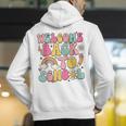 Retro Welcome Back To School Teacher Appreciation Boys Girls Men's Hoodie Back Print, funny gift Retro Welcome Back To School Teacher Appreciation Boys Girls Men's Hoodie Back Print, funny gift