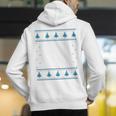Santas Favorite Band Teacher Christmas Men's Hoodie Back Print, funny gift