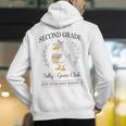 Second Grade Silly Goose Club For Teacher Or Student Men's Hoodie Back Print, funny gift