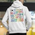 Teach Tiny Actors Theater Drama Teacher Drama Teaching Men's Hoodie Back Print, funny gift