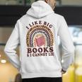 Teacher-TShirt I Like Big Books & I Cannot Lie Reading For Women Men's Hoodie Back Print, funny gift Teacher-TShirt I Like Big Books & I Cannot Lie Reading For Women Men's Hoodie Back Print, funny gift