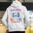 Teachers Are Just Superheroes In Disguise Back To School Men's Hoodie Back Print, funny gift Teachers Are Just Superheroes In Disguise Back To School Men's Hoodie Back Print, funny gift