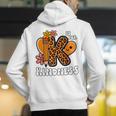 Unity Day Shirt Kindness Orange Teacher Kids Be Kind Men's Hoodie Back Print, funny gift