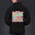 100 Days Of School Preppy 100th Day Of School Teacher Kids Men's Hoodie Back Print, gift for family, gift for coworker