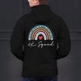 4K Squad Crew Team Teacher Kindergarten Kinder Elementary Men's Hoodie Back Print, gift for family, gift for coworker