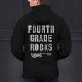 4th GRADE Rocks Teacher Rockstars I Teach Ready To Rock Men's Hoodie Back Print, 4th Grade Teacher Hoodies, gift for family, gift for coworker