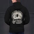 5th Grade Teacher By Day Witch By Night Halloween Men's Hoodie Back Print, gift for family, gift for coworker