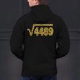 6 7 Leopard Pattern Meme Square Root 4489 Slang Math Teacher Men's Hoodie Back Print, gift for family, gift for coworker