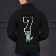 6 7 Matching Teachers Halloween Costume Raccoon Men's Hoodie Back Print, gift for family, gift for coworker